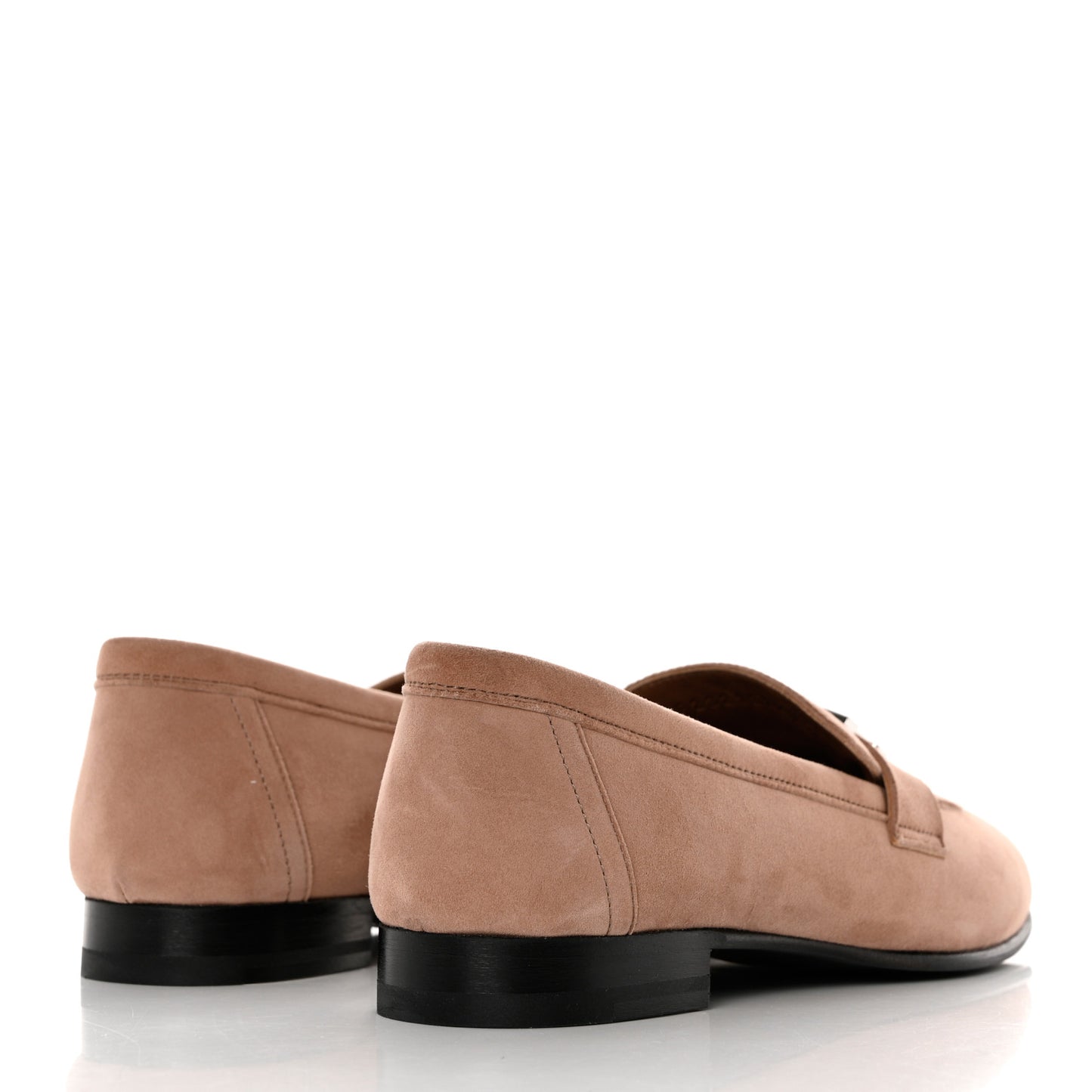 Suede Goatskin Paris Loafers 37 Rose Perle