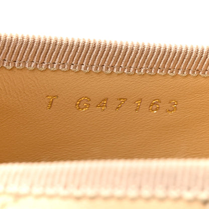 Chanel Lambskin Quilted CC Cambon Ballet Flats 40 Beige Black 9 of 10