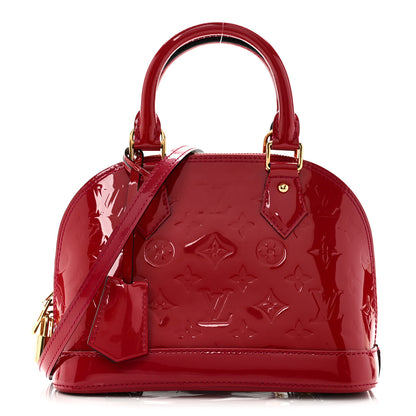 Louis Vuitton Vernis Alma BB Rose Indien 1 of 9