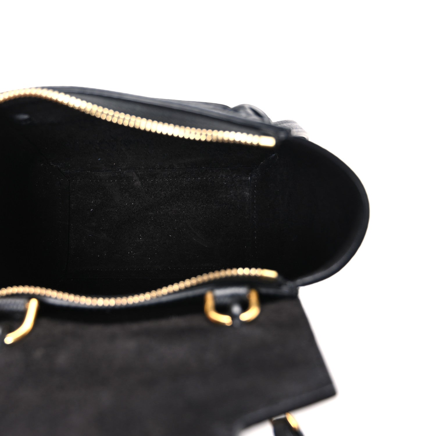 Celine Grained Calfskin Nano Belt Bag Black 5 of 11