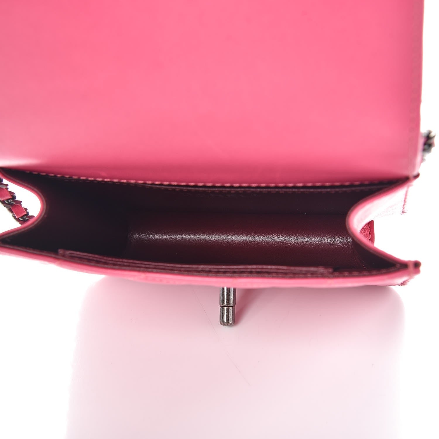 Chanel Lambskin Quilted Mini Crossing Times Flap Pink 5 of 7