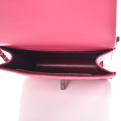 Chanel Lambskin Quilted Mini Crossing Times Flap Pink 5 of 7