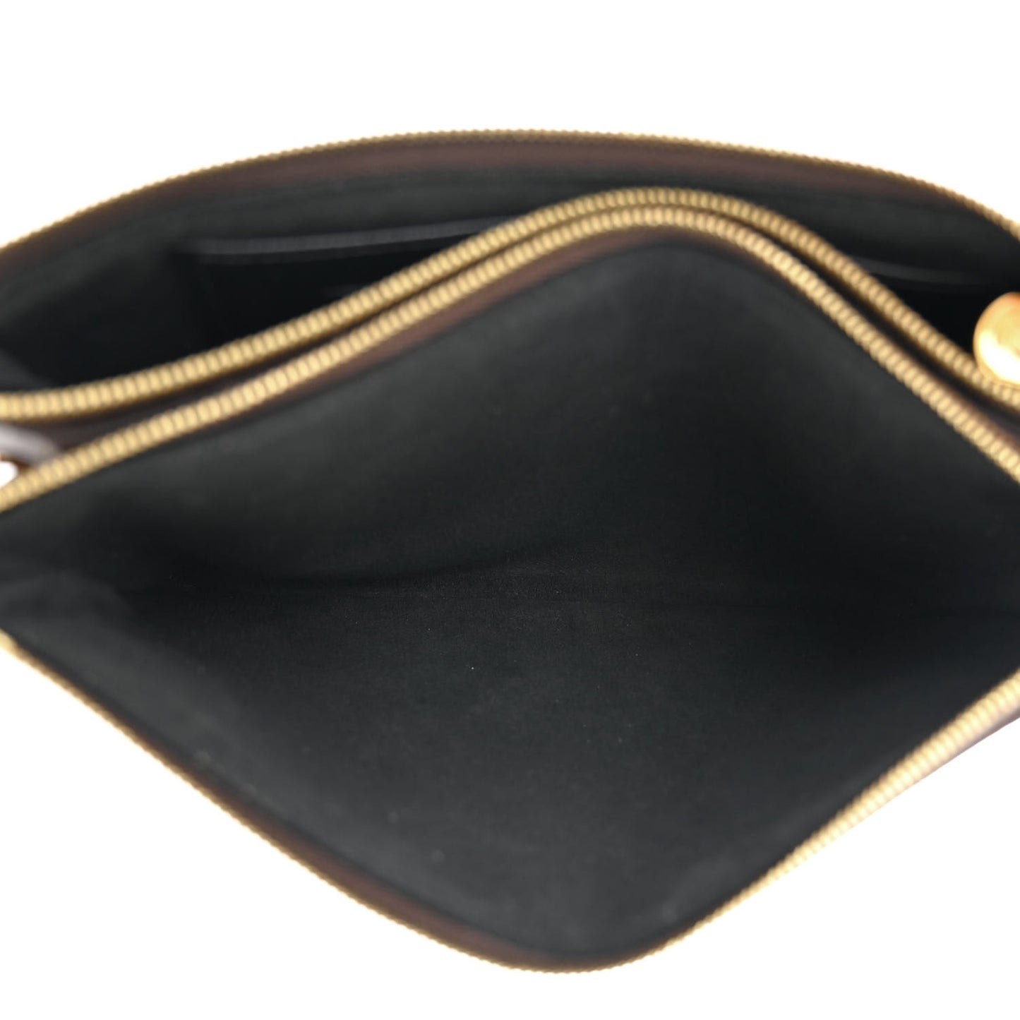 Reverse Monogram Giant Double Zip Pochette