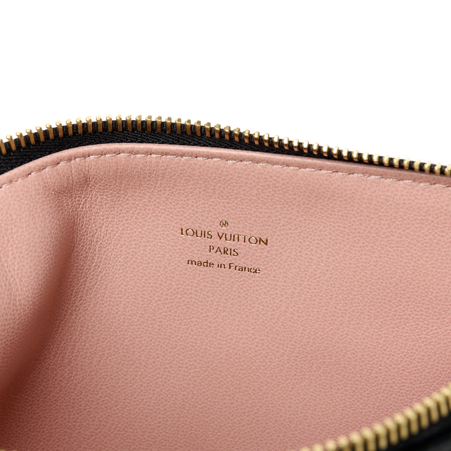 Louis Vuitton Lambskin Embossed Monogram Coussin PM Black 7 of 12