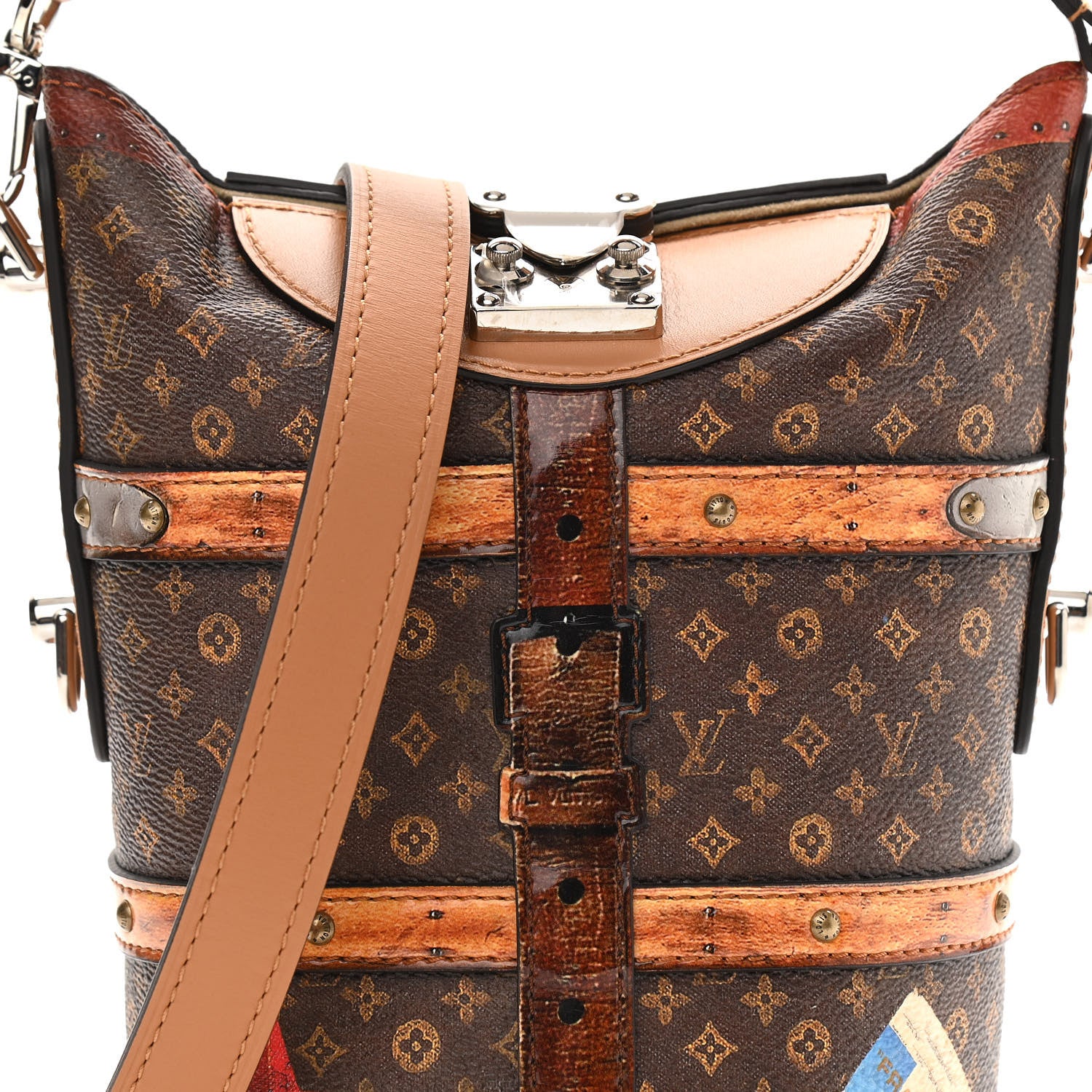 Louis Vuitton Transformed Monogram Time Trunk Duffle Bag 7 of 9