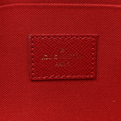 Louis Vuitton Damier Ebene Pochette Felicie Chain Wallet 7 of 15