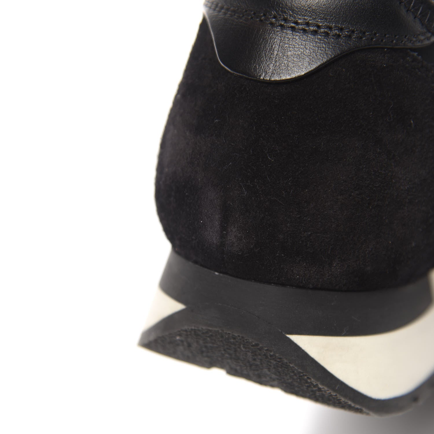 Balenciaga Mesh Calfskin Neoprene Suede Womens Race Runner Sneakers 40 Black 13 of 15