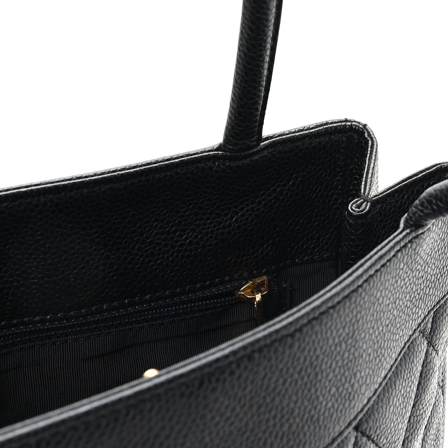 Chanel Caviar Quilted Shoulder Bag Black 11 of 11