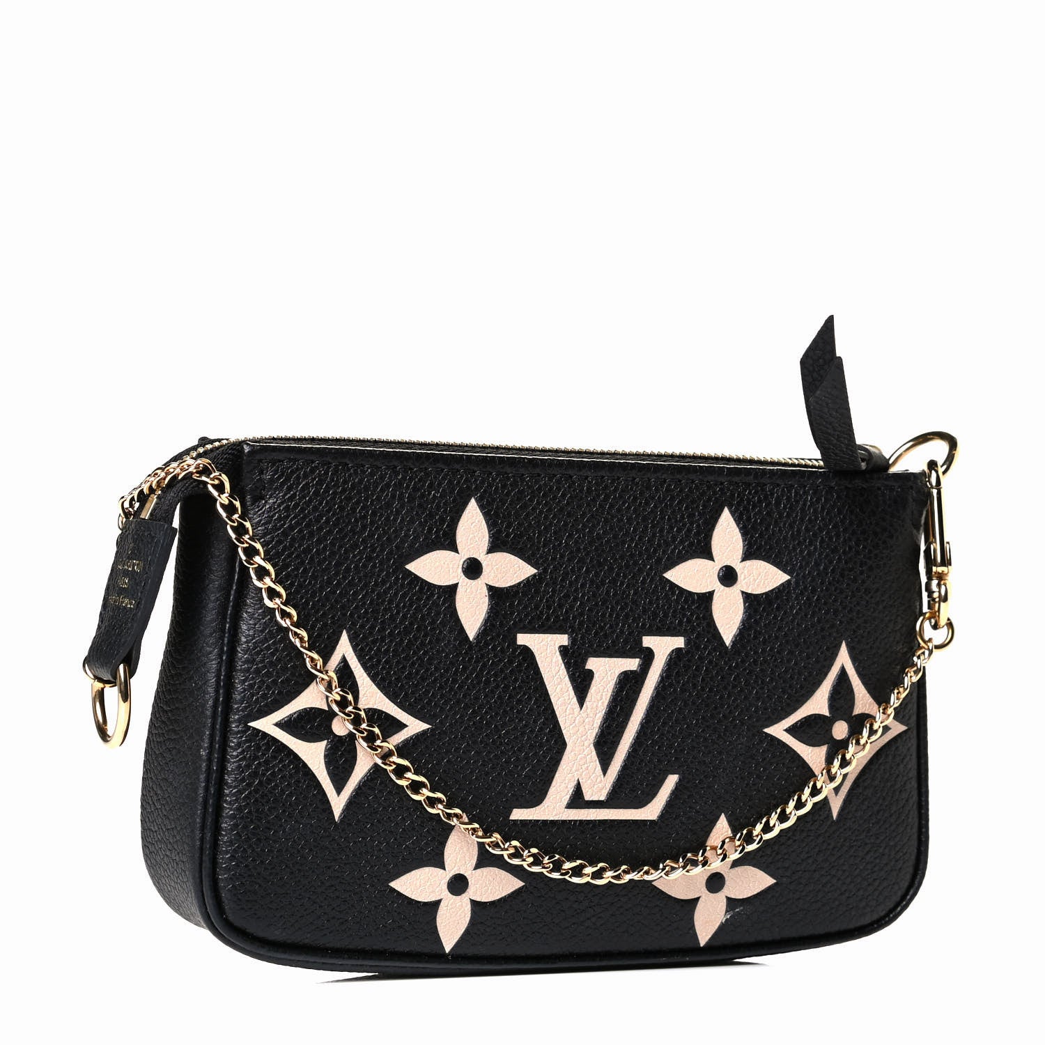 Louis Vuitton Empreinte Monogram Giant Mini Pochette Accessories Black 2 of 5