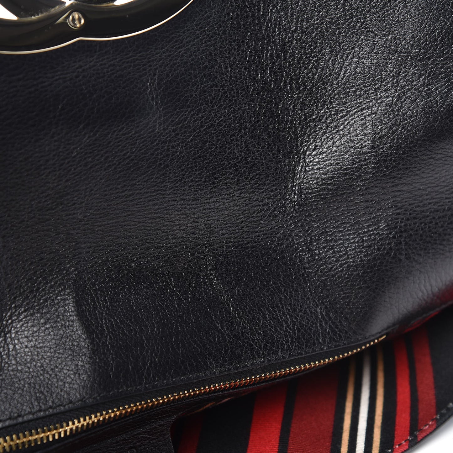 Calfskin Small Britt Shoulder Bag Black
