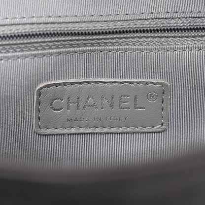 Chanel Washed Lambskin Quilted Medium Chain Around Messenger Black 6 of 11