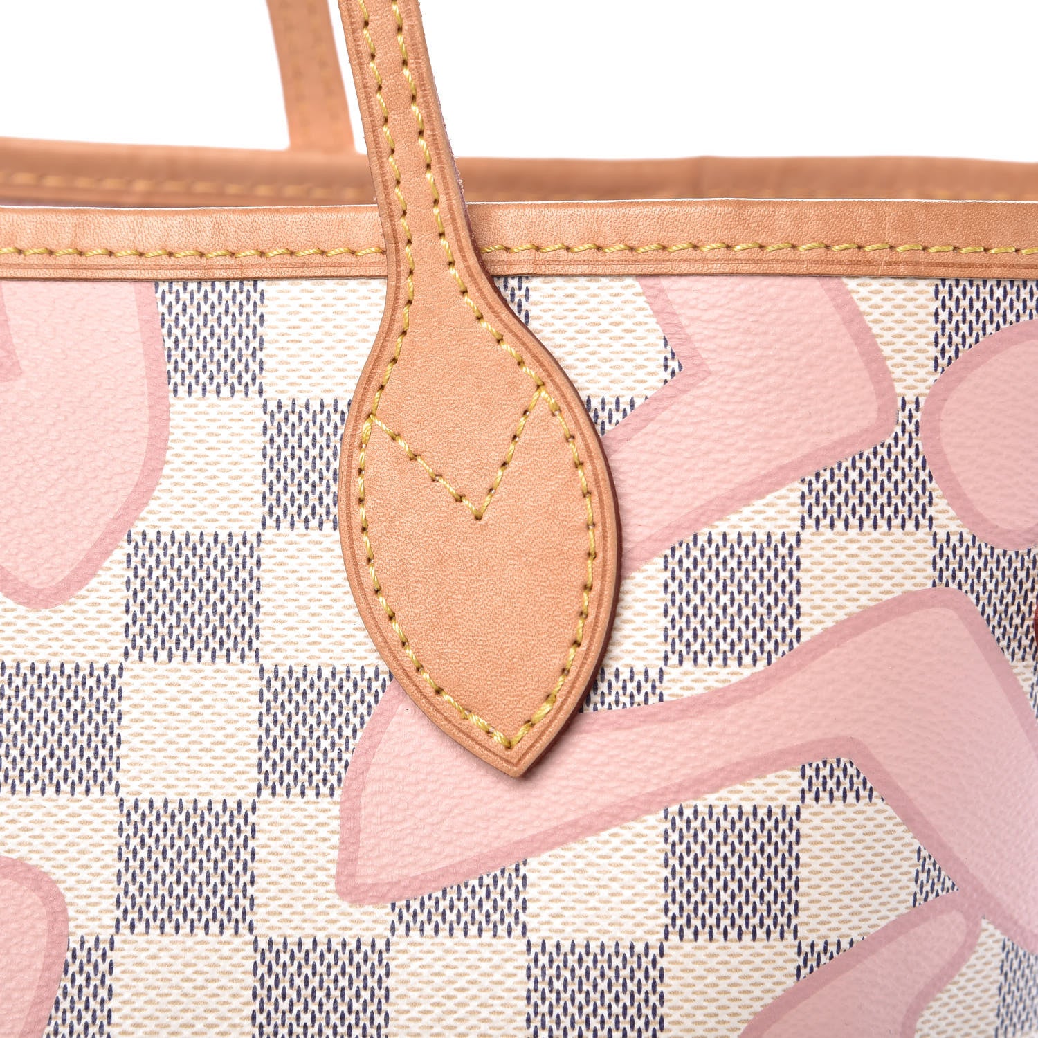 Louis Vuitton Damier Azur Tahitienne Neverfull MM 12 of 15