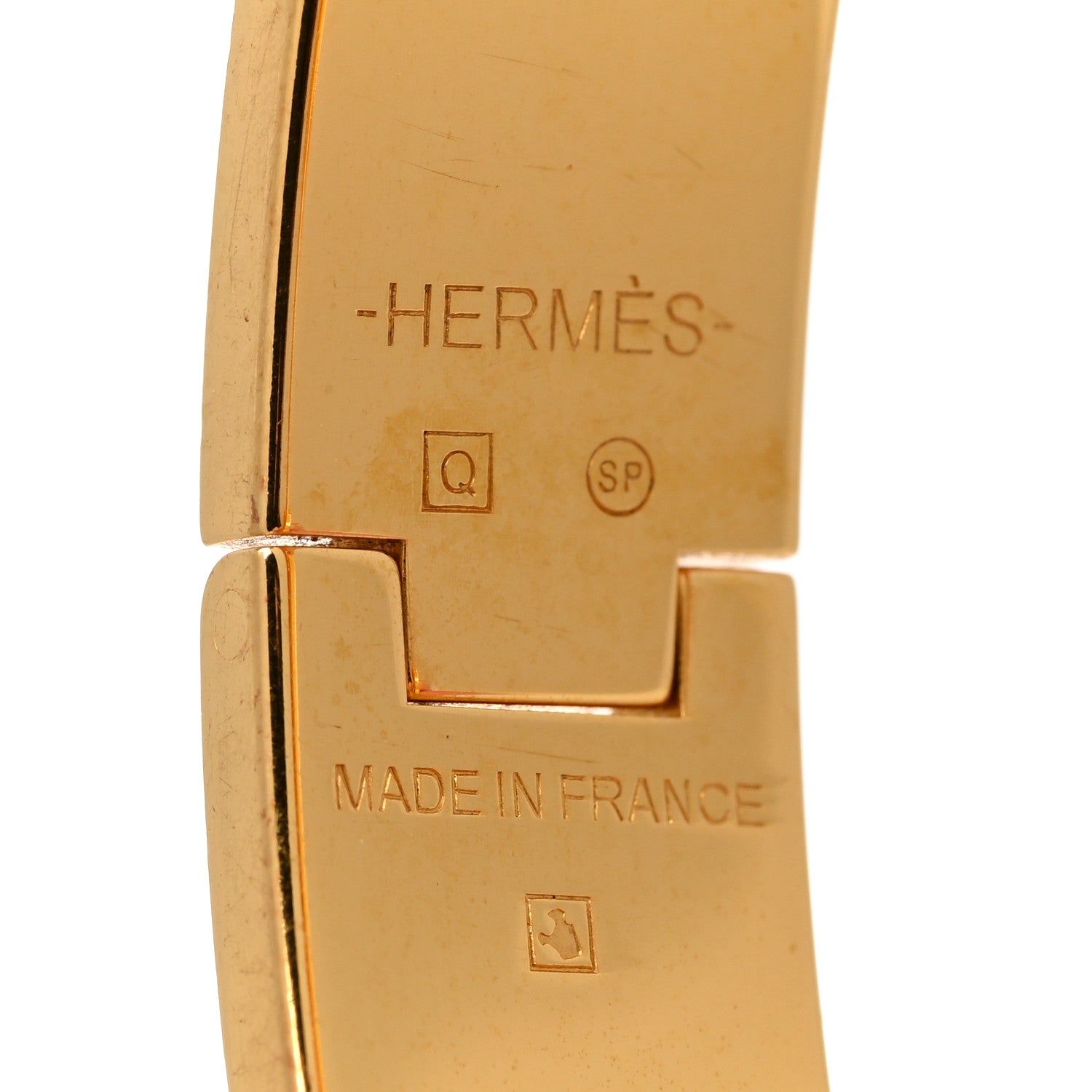 Hermes Enamel Narrow Clic Clac H Bracelet PM Black 4 of 7