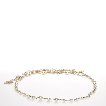 Chanel Pearl Charm Coco CC Belt Gold 3 of 10