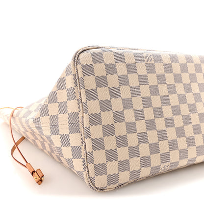 Louis Vuitton Damier Azur Neo Neverfull GM Rose Ballerine 10 of 11