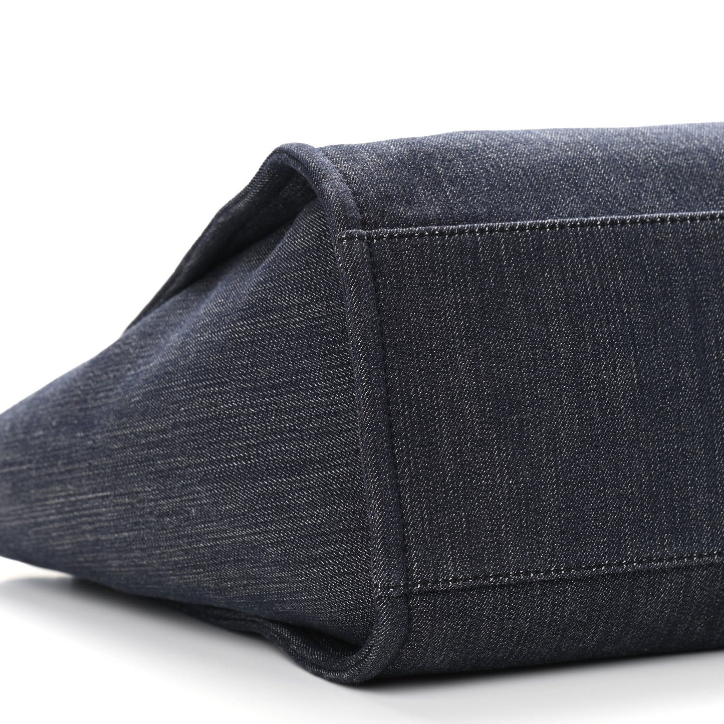 Denim Medium Deauville Tote Dark Blue