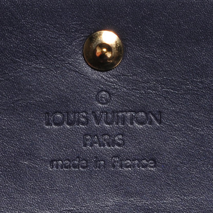 Louis Vuitton Vernis Elise Wallet Indigo 6 of 7