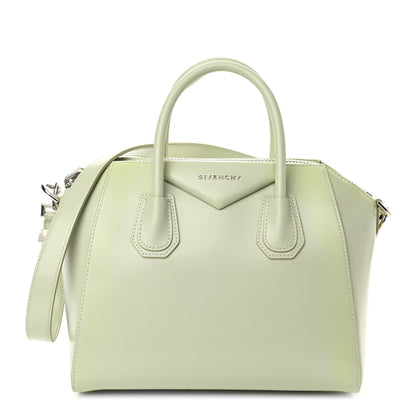 Givenchy Shiny Lord Calfskin Medium Antigona Aqua Green 1 of 11