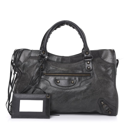 Balenciaga Agneau Classic Hardware City Anthracite 1 of 17