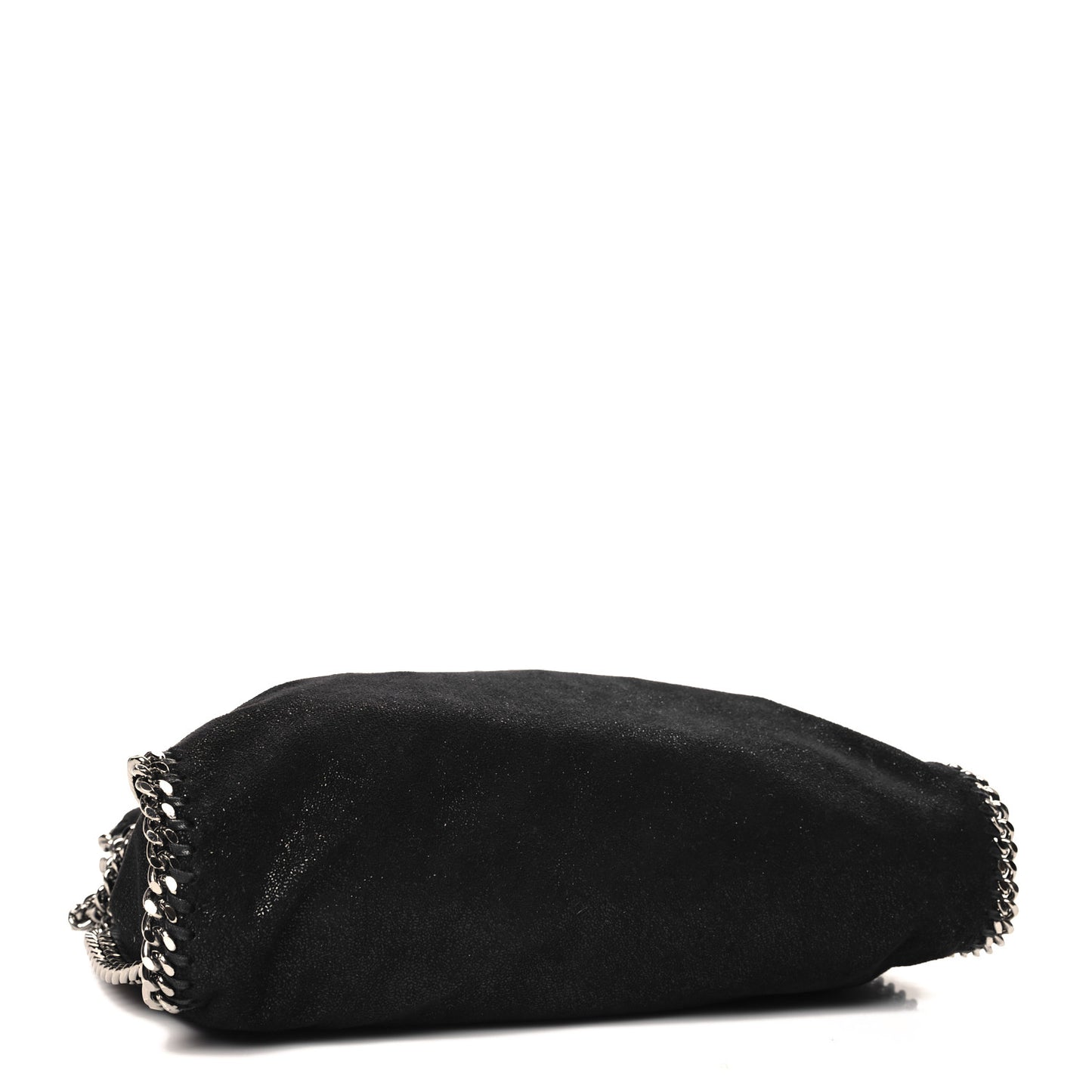 Shaggy Deer Falabella Fold Over Tote Black