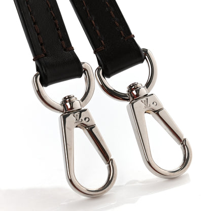 Louis Vuitton Calfskin 12mm Shoulder Strap Dark Brown 3 of 3