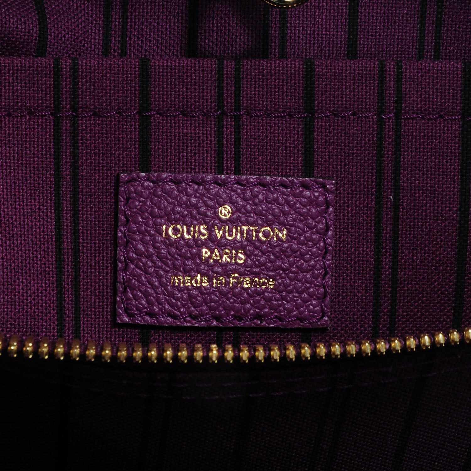 Louis Vuitton Empreinte Montaigne MM Amethyste 7 of 8