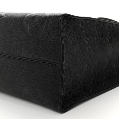 Louis Vuitton Empreinte Monogram Giant Onthego GM Black 10 of 11