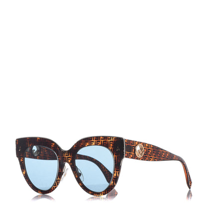 Fendi Acetate F is Fendi FF Cat Eye Sunglasses FF 0360/G/S Havana 1 of 8