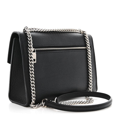 Louis Vuitton Soft Calfskin My Lockme Chain Bag BB Black 3 of 9