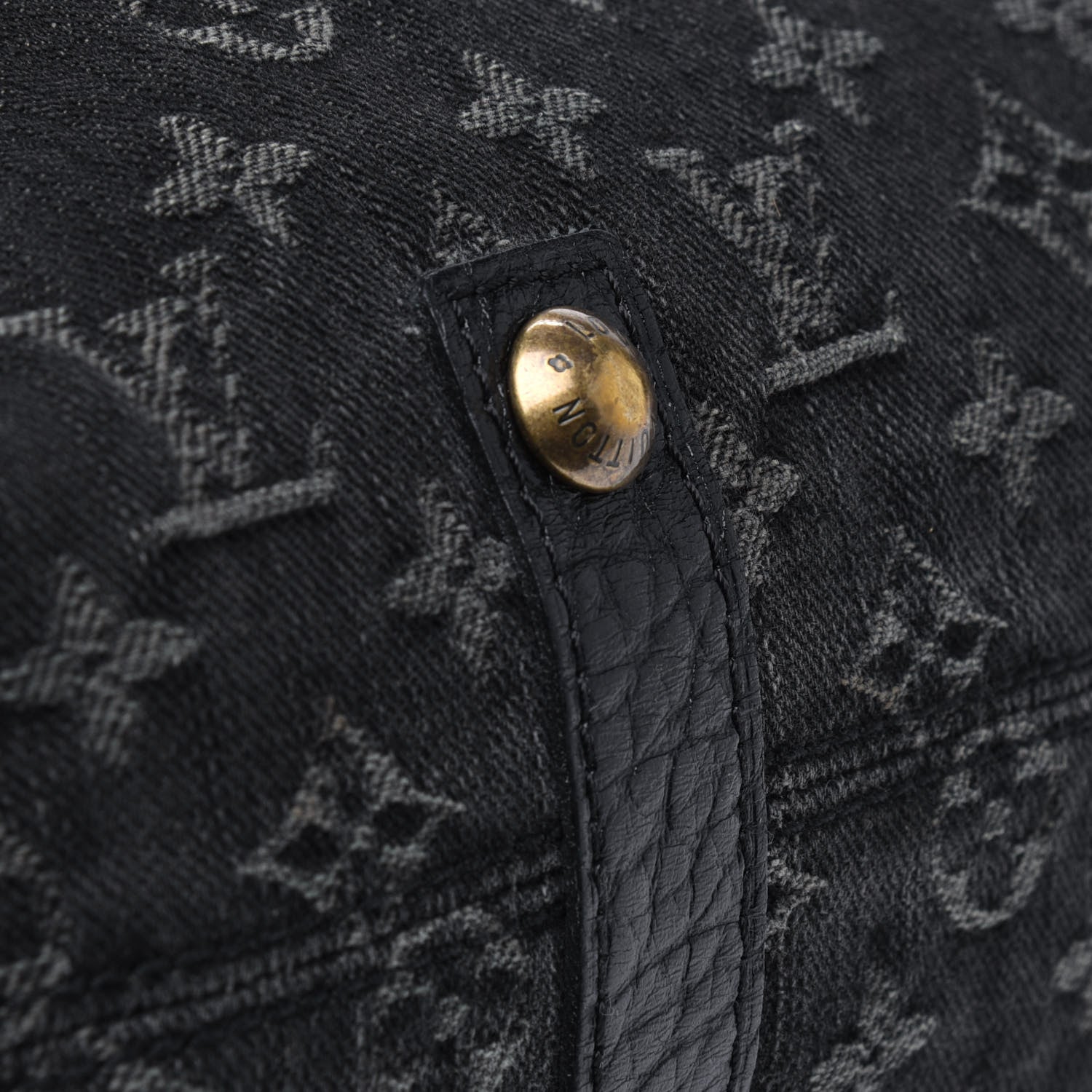 Louis Vuitton Denim Neo Cabby GM Black 18 of 31