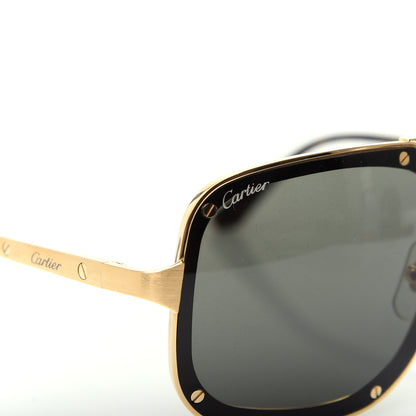 Cartier Titanium Santos De Cartier Sunglasses Gold 7 of 8