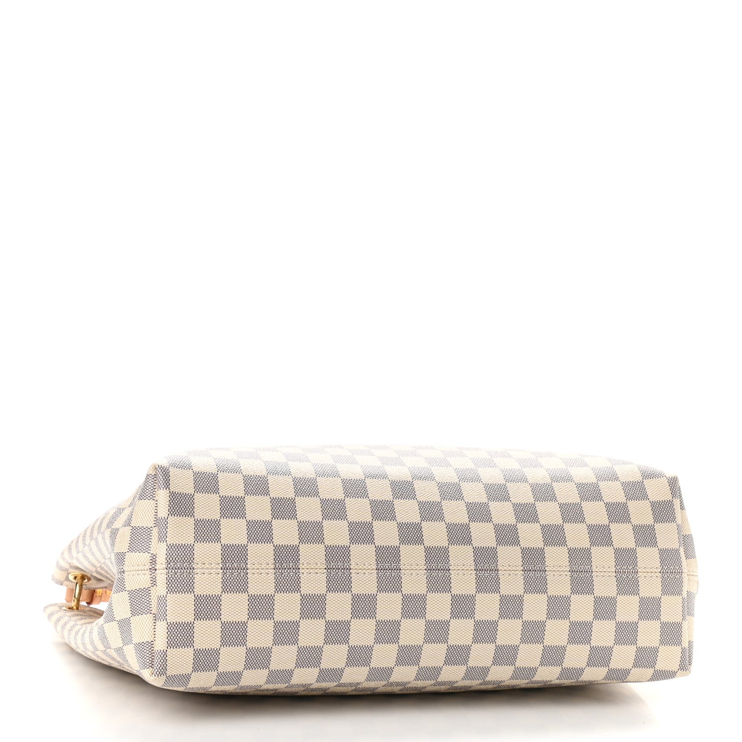 Louis Vuitton Damier Azur Graceful MM Rose Ballerine 4 of 9
