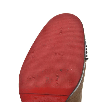 Christian Louboutin Veau Velours Otaboo 70 Chelsea Boots 39 Camel 15 of 25