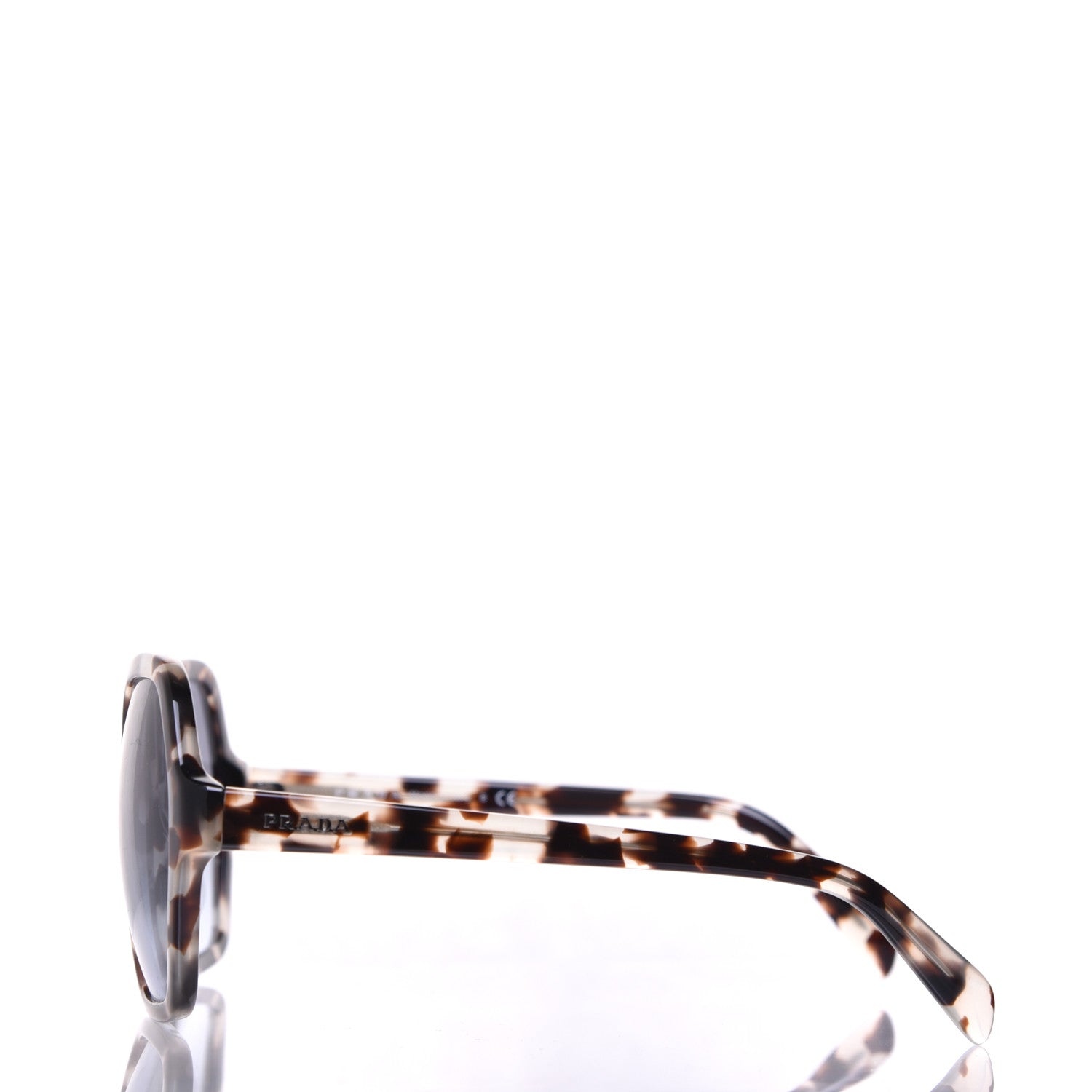 Prada Sunglasses SPR 06S Spotted Opal Brown 2 of 7
