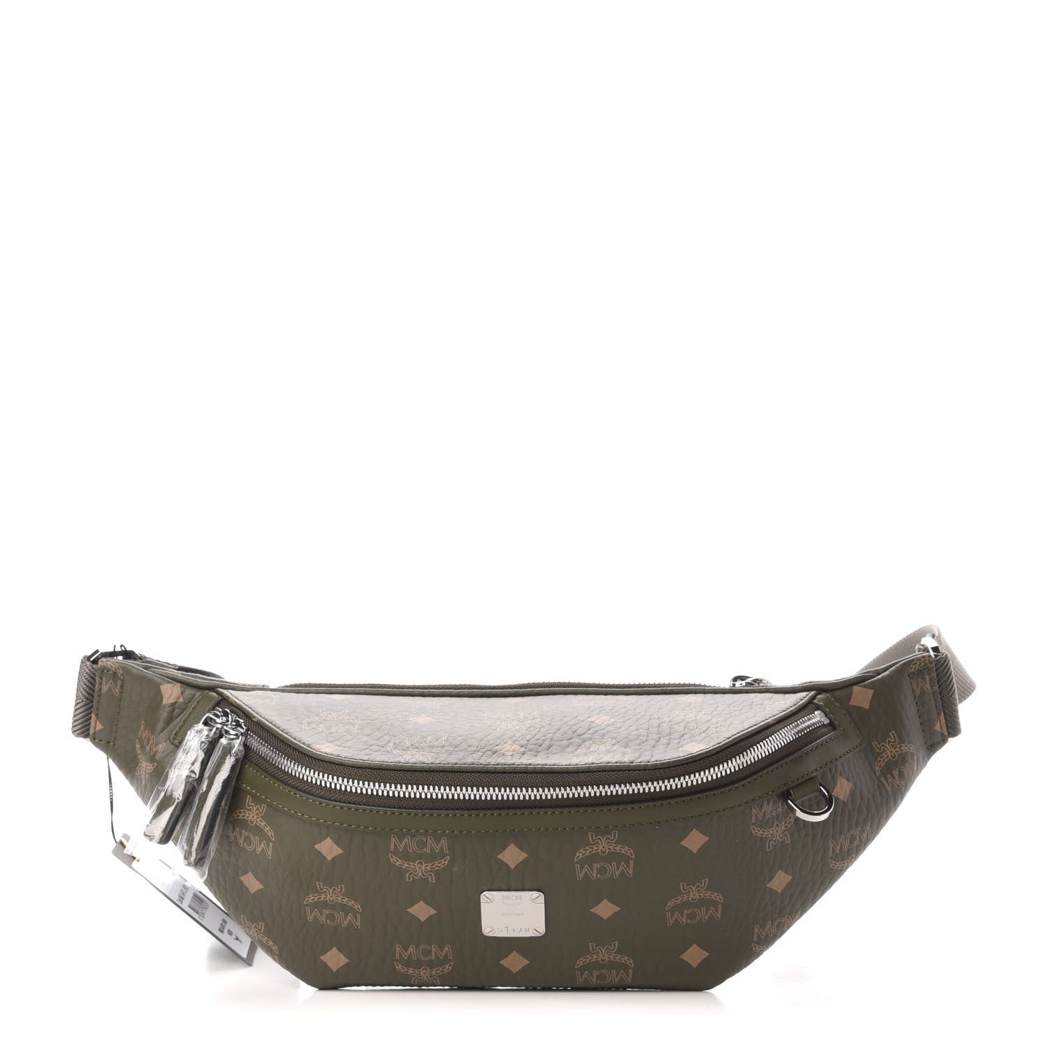 MCM Visetos Medium Belt Bag Sea Turtle 1 of 9