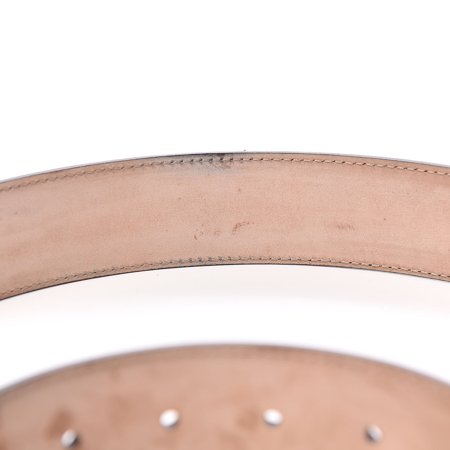 Gucci Calfskin Interlocking G 37mm Belt 95 38 Black 9 of 14