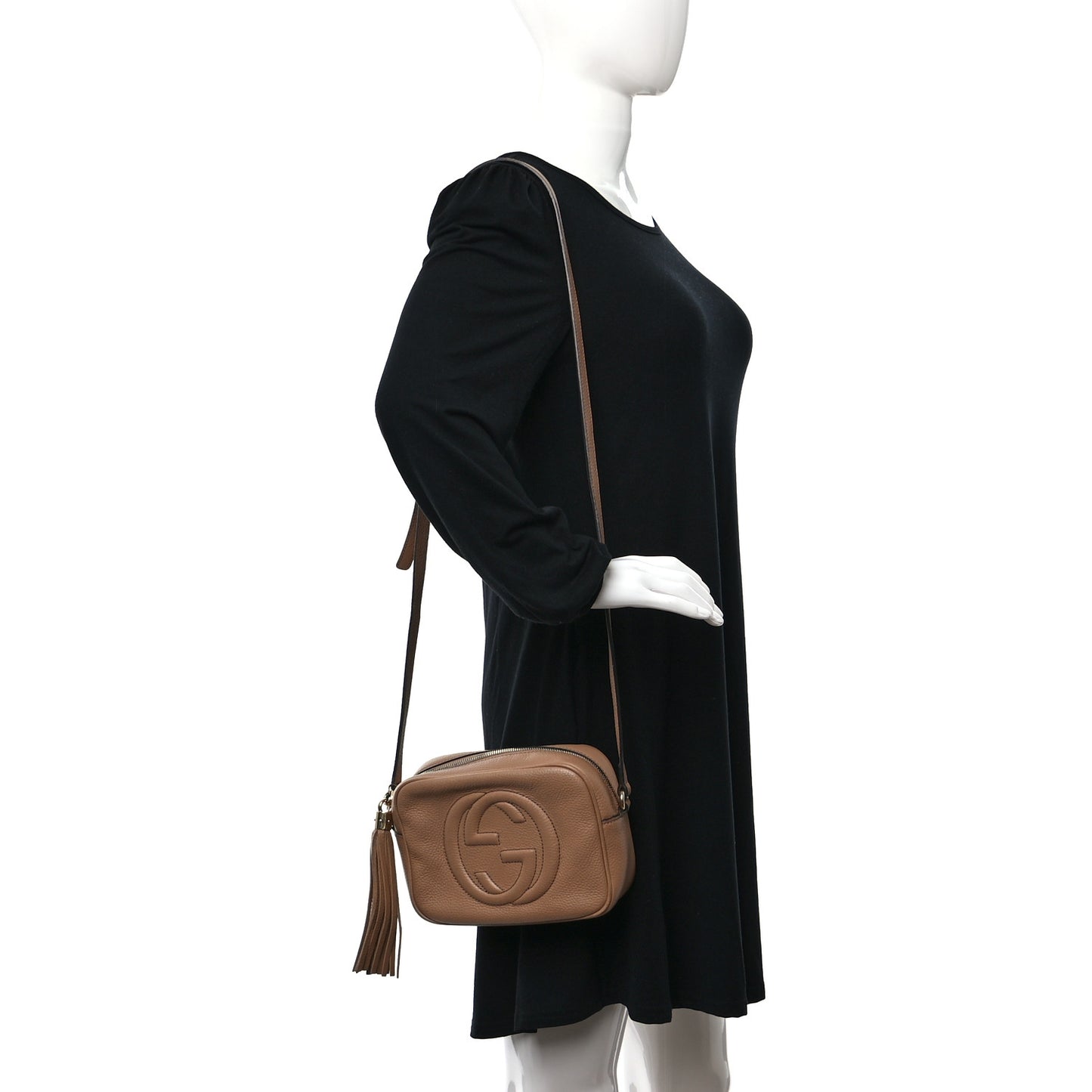 Smooth Calfskin Bucket 16 Bag Black