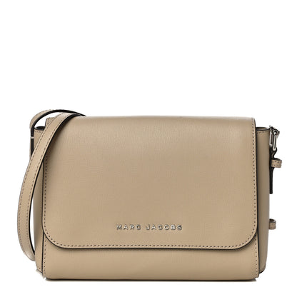 Marc Jacobs Calfskin Medium The Commuter Crossbody Beige 1 of 9
