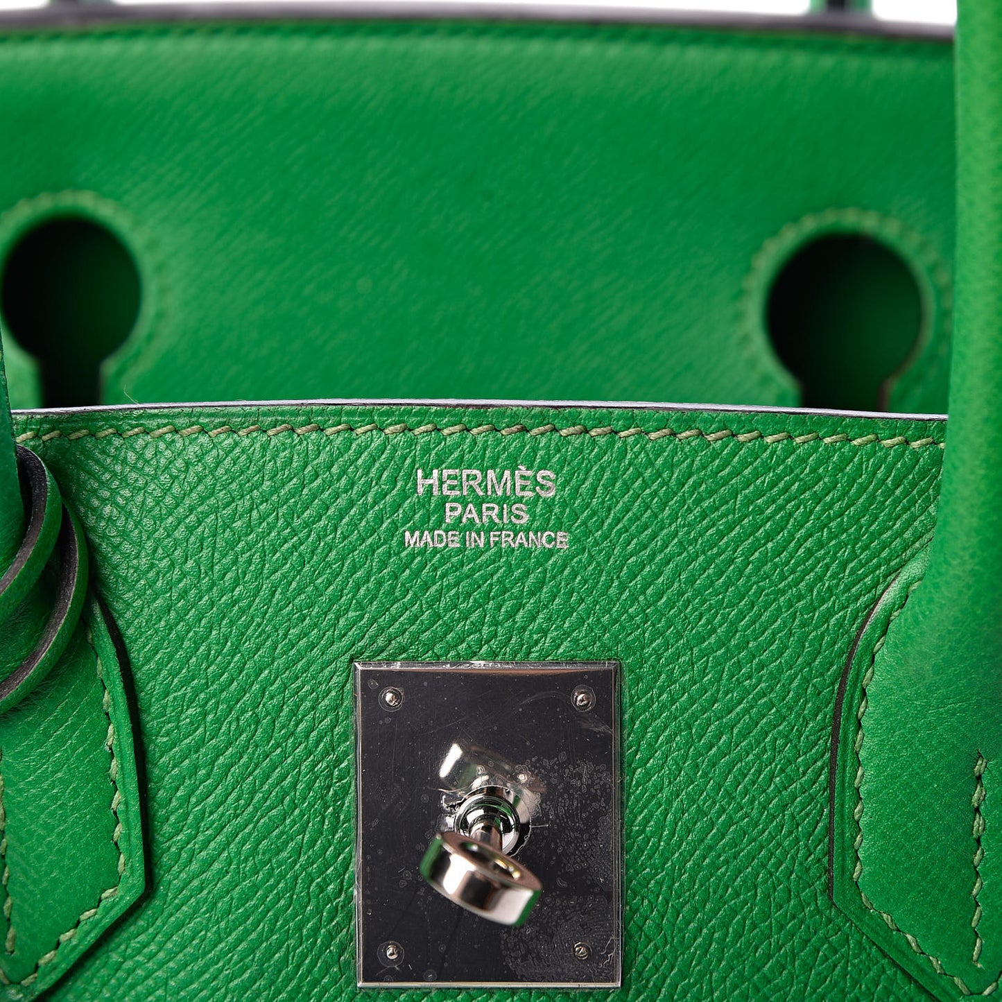 Epsom Birkin 30 Bambou
