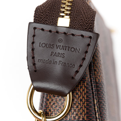 Louis Vuitton Damier Ebene Mini Pochette Accessories 7 of 9