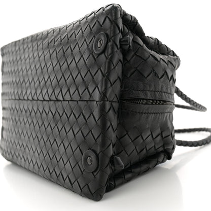 Bottega Veneta Nappa Intrecciato Satchel  Black 9 of 10