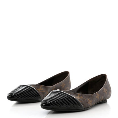 Louis Vuitton Monogram Inspired Ballerina Flats 36 3 of 8