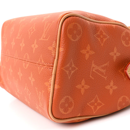 Louis Vuitton Calfskin Monogram Speedy P9 Bandouliere 20 Ochre 11 of 12