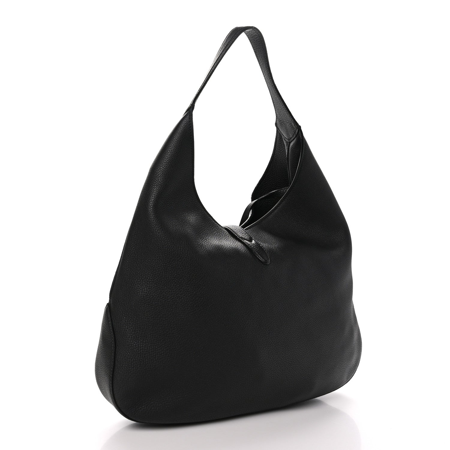 Gucci Soft Grained Calfskin Large Jackie Hobo Black 4 of 11