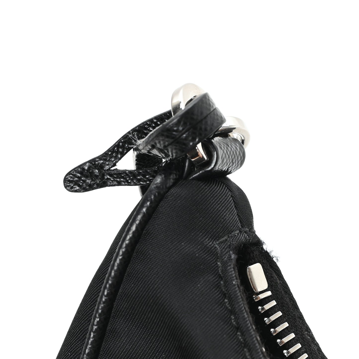 Tessuto Nylon Mini Re-Edition 2000 Shoulder Bag Black