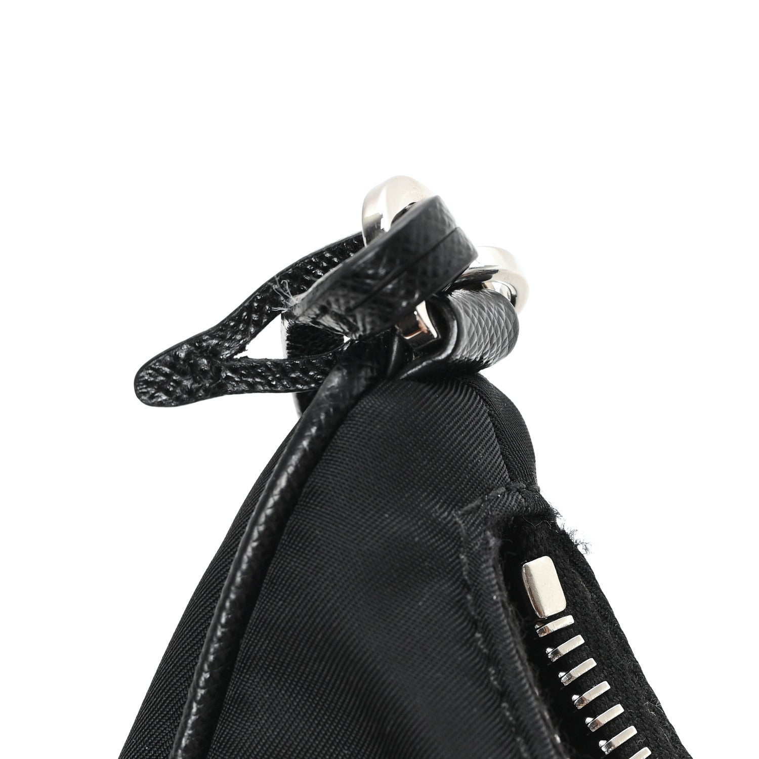 Prada Tessuto Nylon Mini Re-Edition 2000 Shoulder Bag Black 11 of 11