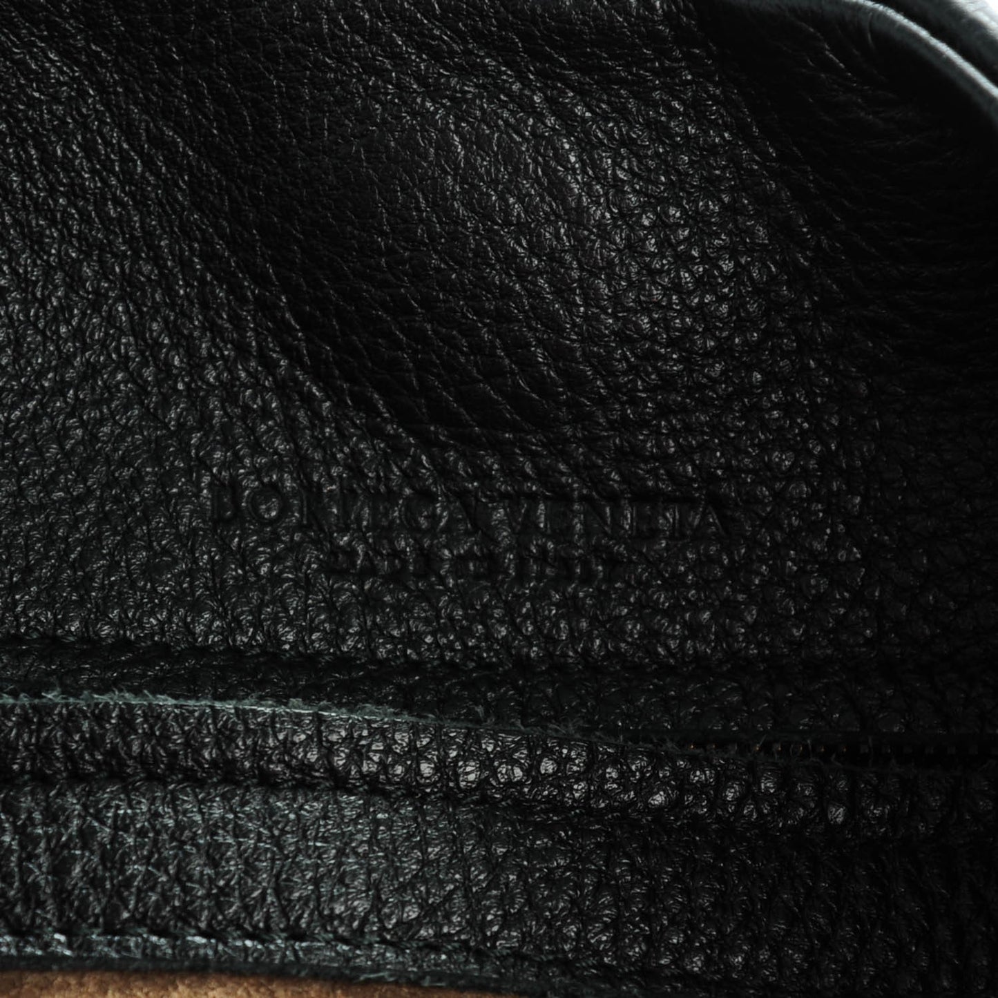 Cervo Deerskin Large Hobo Nero Black