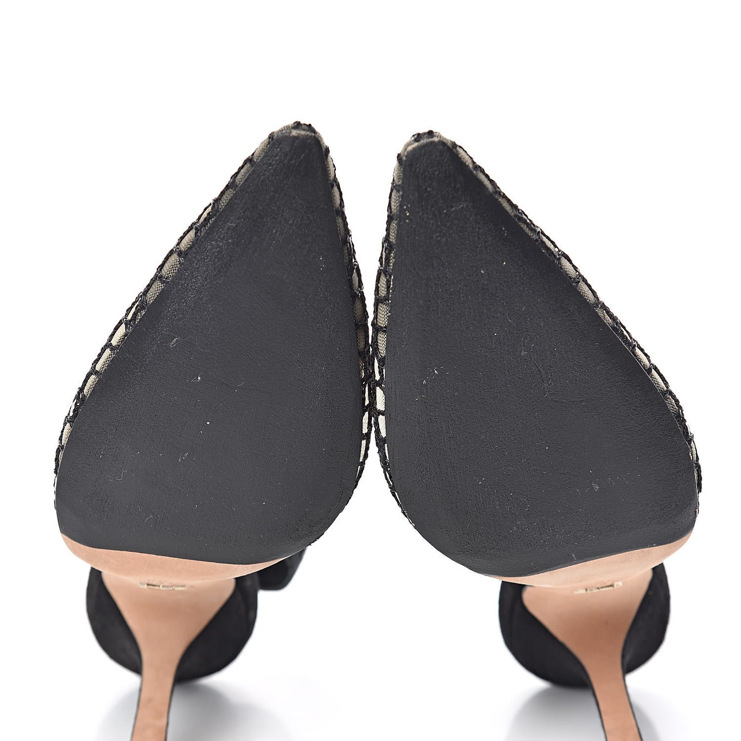 Resille Lambskin Ribbon J'Adior Slingback 100mm Pumps 39 Black
