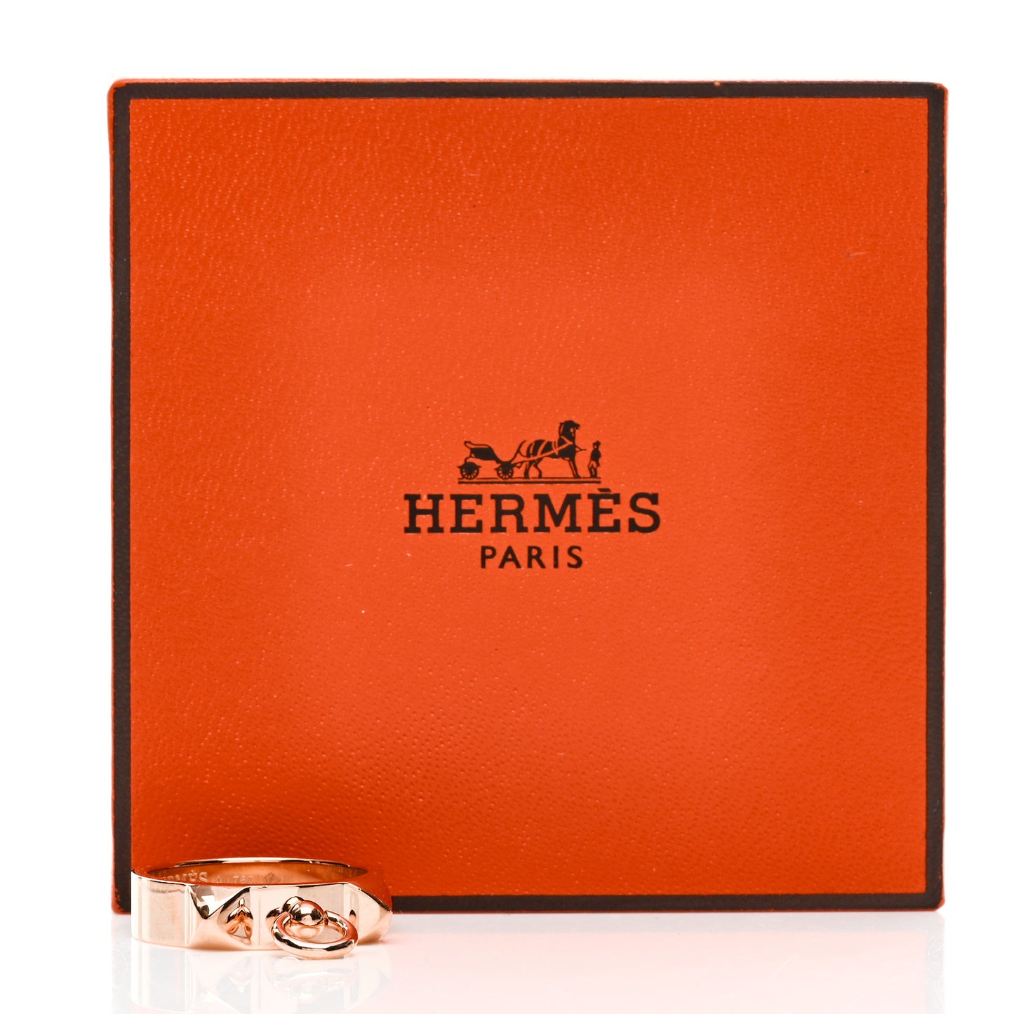 18K Rose Gold PM Collier De Chien Ring 53 6.5