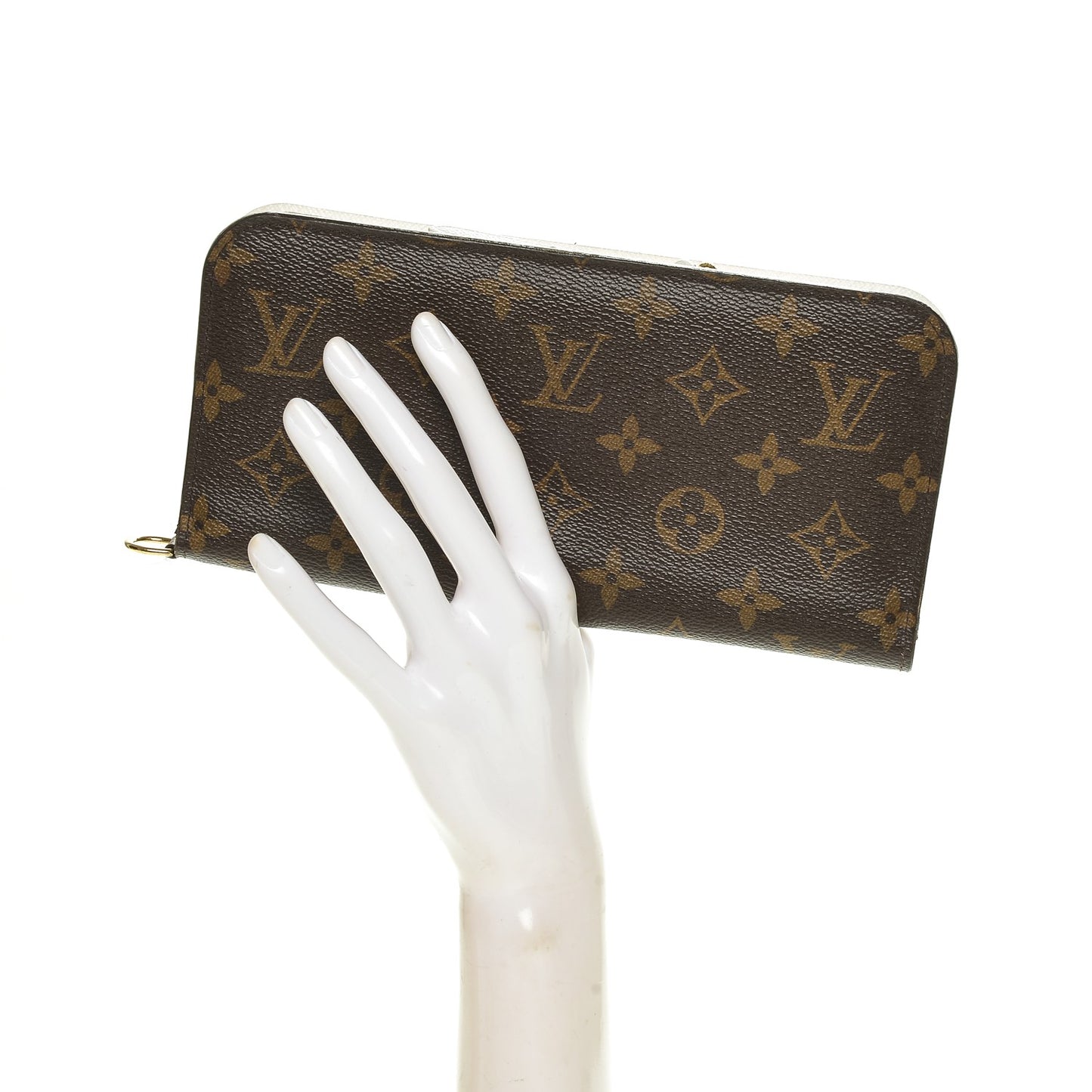 Monogram Kusama Waves Insolite Wallet White